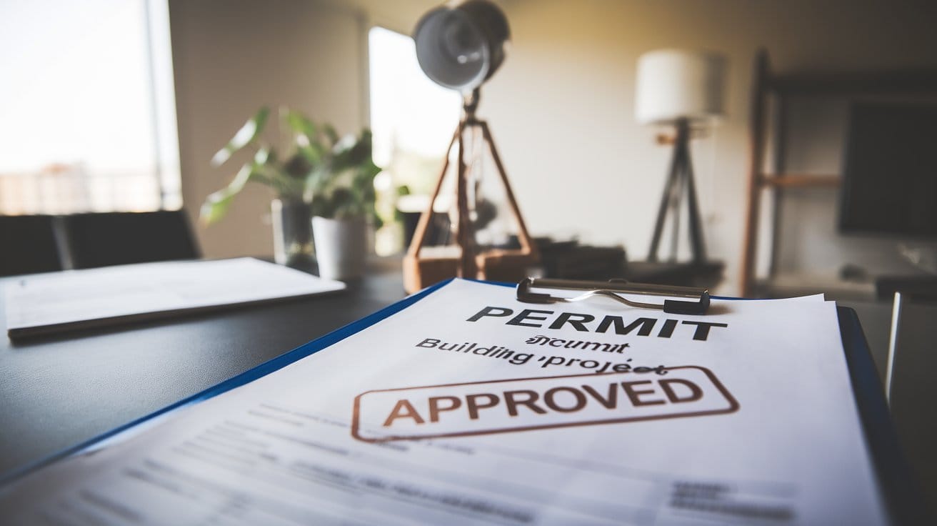 Approved roofing permit for Concord CA project - Building permit documentation