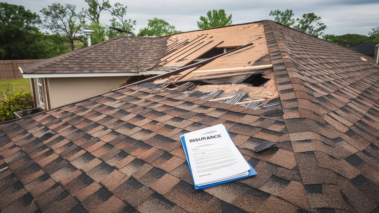 Roofing project in Martinez